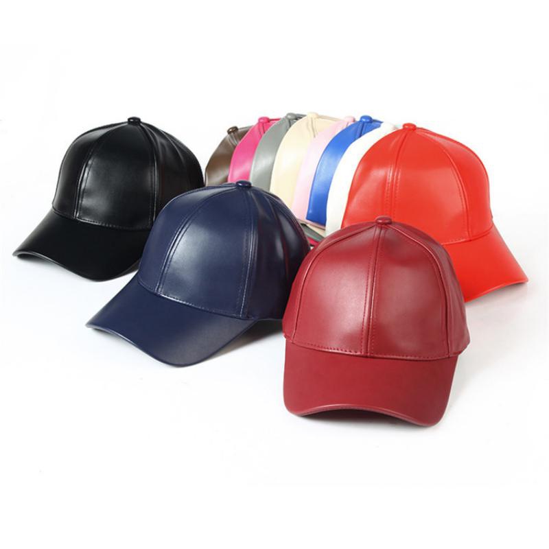 Baseball Cap Structured - 1 قطعة للجنسين الصلبة الرجال النساء