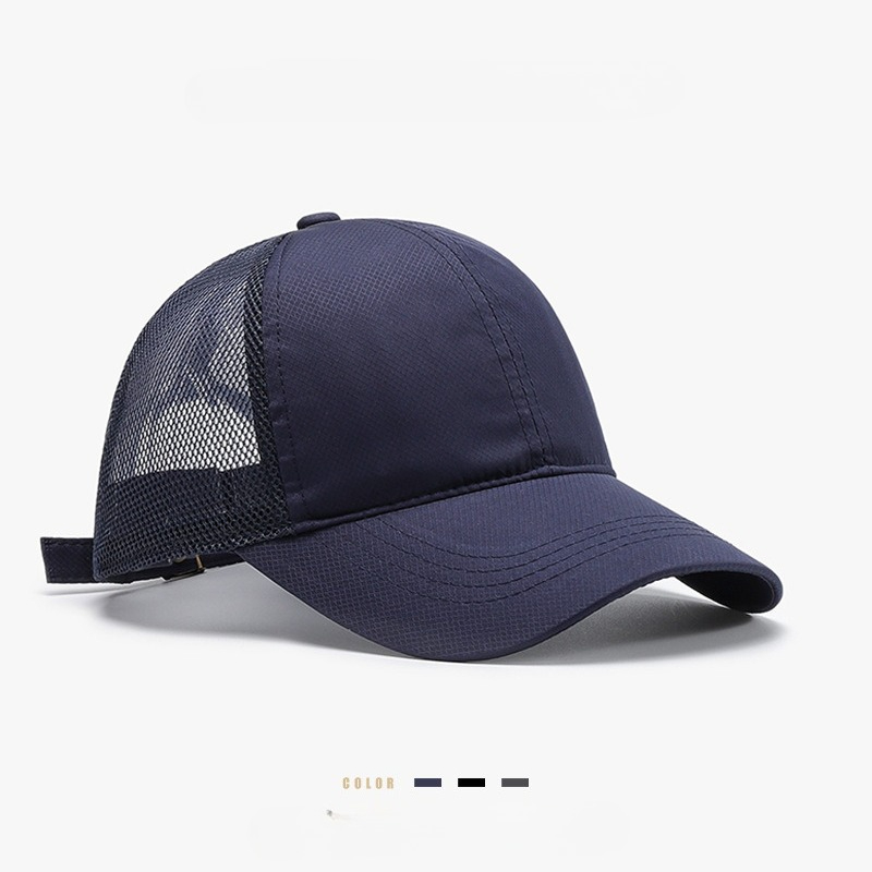 Dad Hat Cotton - قبعة صيفية للجنسين، قبعة بيسبول شبكية