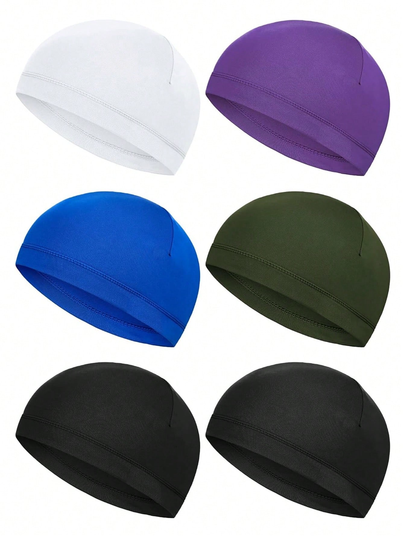 Skull Cap Helmet Liner - قبعة داخلية للخوذة ماصة للعرق، قبعة