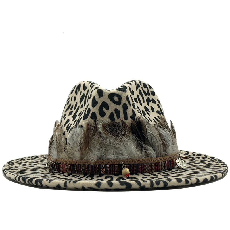 Fedora Hat Wool - 2019 الاتجاه الجديد للجنسين شقة حافة