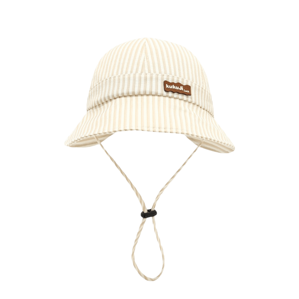 قبعة أطفال جديدة مخططة قابلة ل - مراجعة Bucket Hat Cotton وسعره
