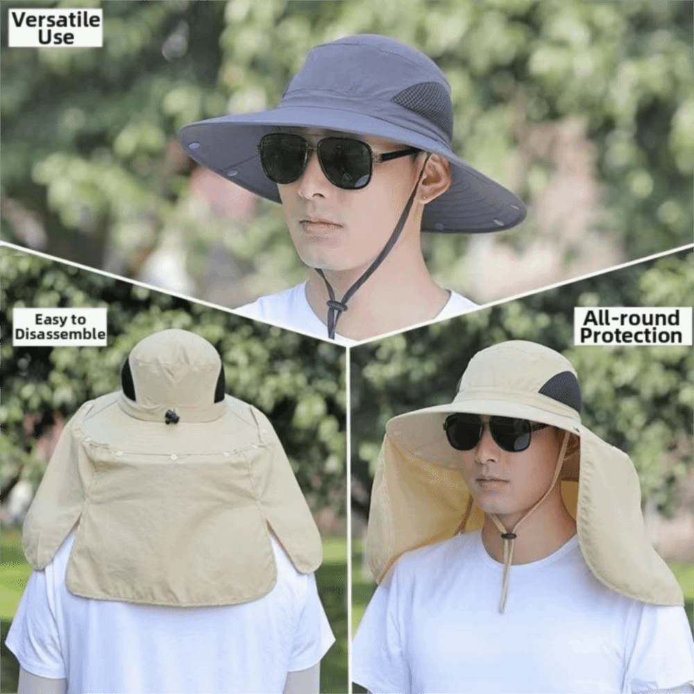 قبعة شمسية عصرية للرجال والنسا - مراجعة Visor Sun Hat وسعره