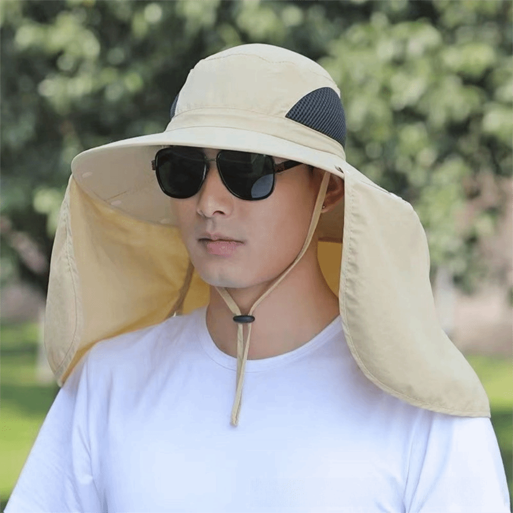 قبعة شمسية قابلة للإزالة للرجا - مراجعة Bucket Hat Cotton وسعره