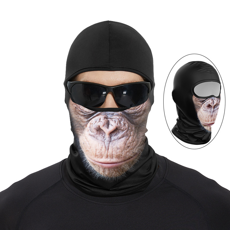 مضحك القرد الفم الجمجمة بالاكل - مراجعة Skull Cap Helmet Liner وسعره